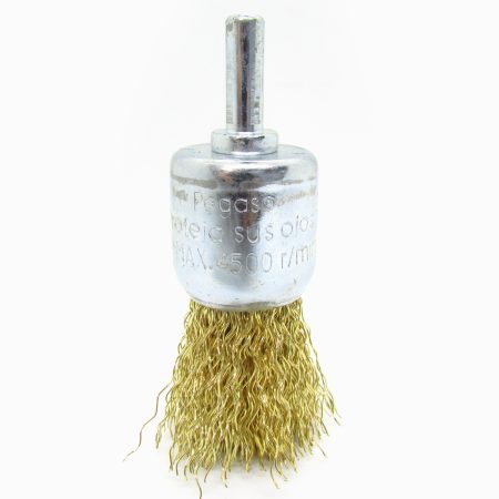 Cepillos Metálicos - Cepillo con Eje - Tipo Brocha - CB