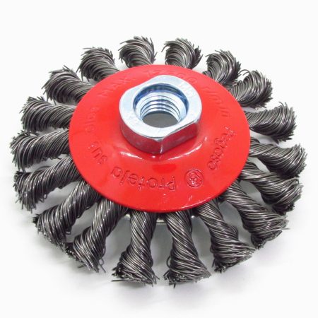 Cepillos Metálicos - Cepillo Trenzado Cónico - CTCO