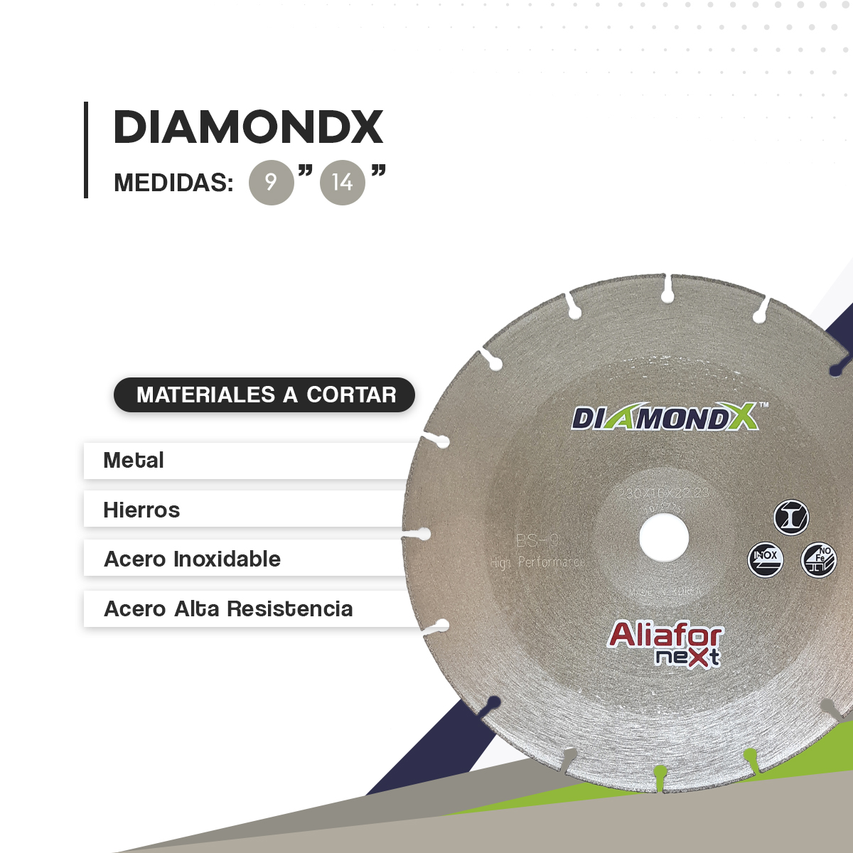 Disco Brazing Diamantado Para Metales- BS - Image 6