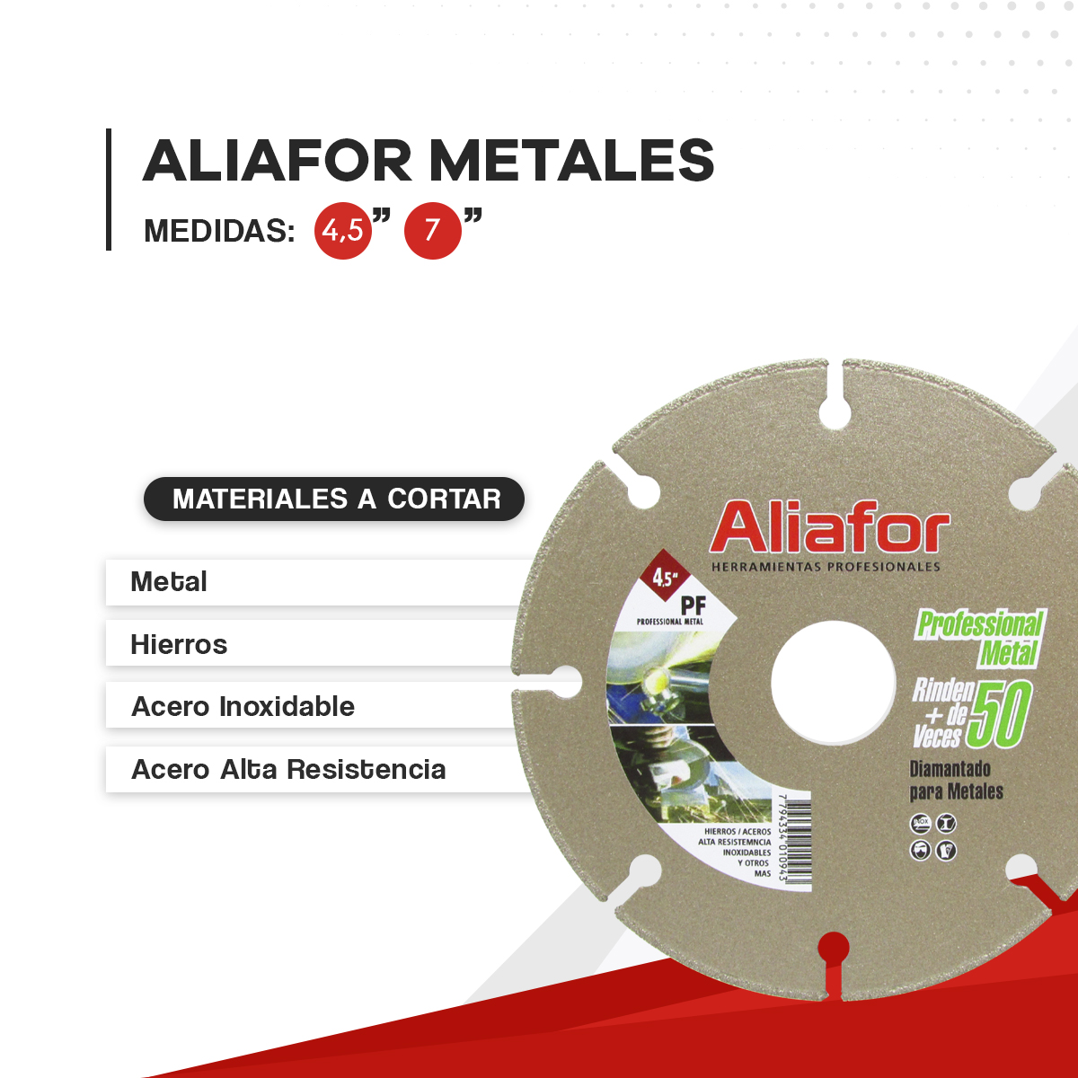 Disco Brazing Diamantado Para Metales- BS - Image 5