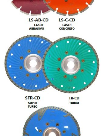 Discos Diamantados de Centro Deprimido - Varios Modelos