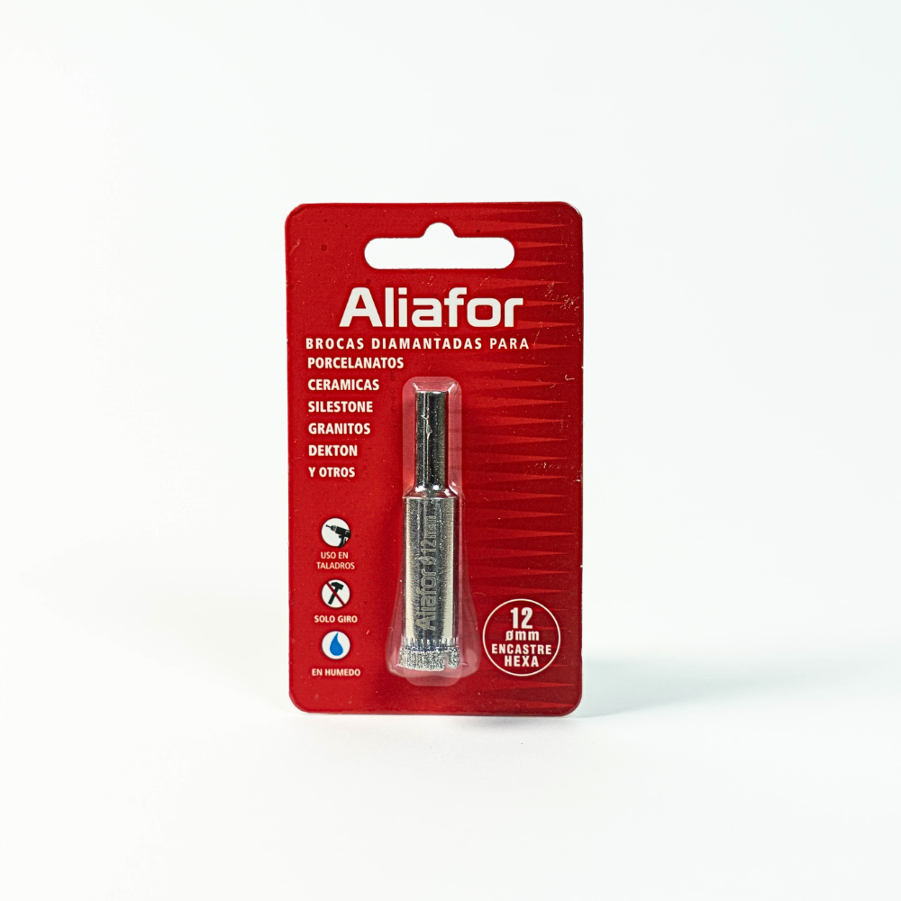 Línea Plata - Brocas Diamantadas - BDAH - Diámetro 6 a 12 mm